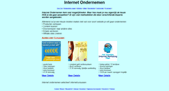 Desktop Screenshot of internet-ondernemen.nl